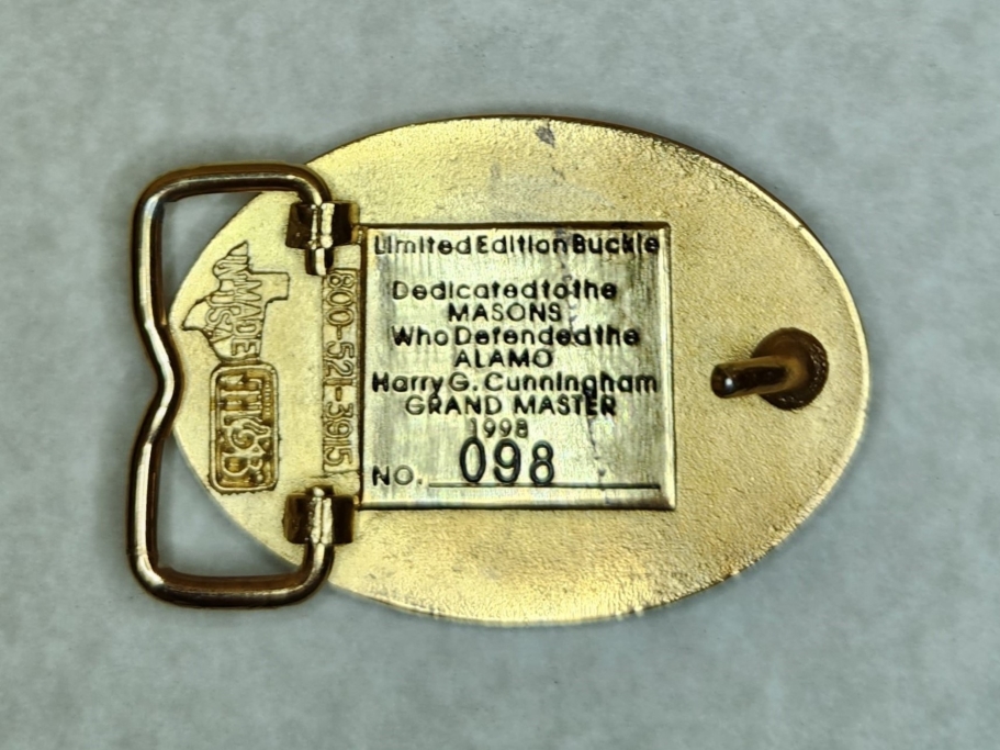 [Buckle Pic Missing] (Click here)